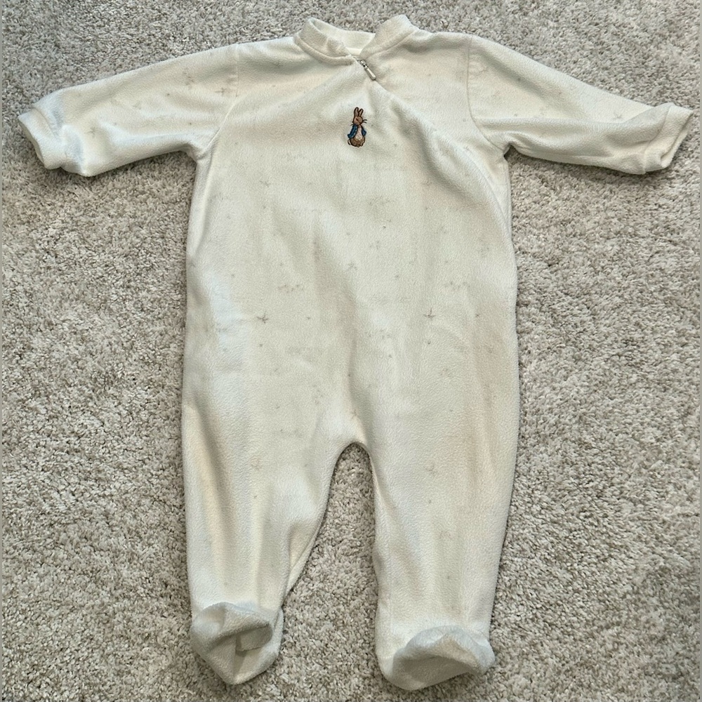 Vintage Beatrix Potter 9M Sleeper Footed One Piece Pajamas Classic 2004